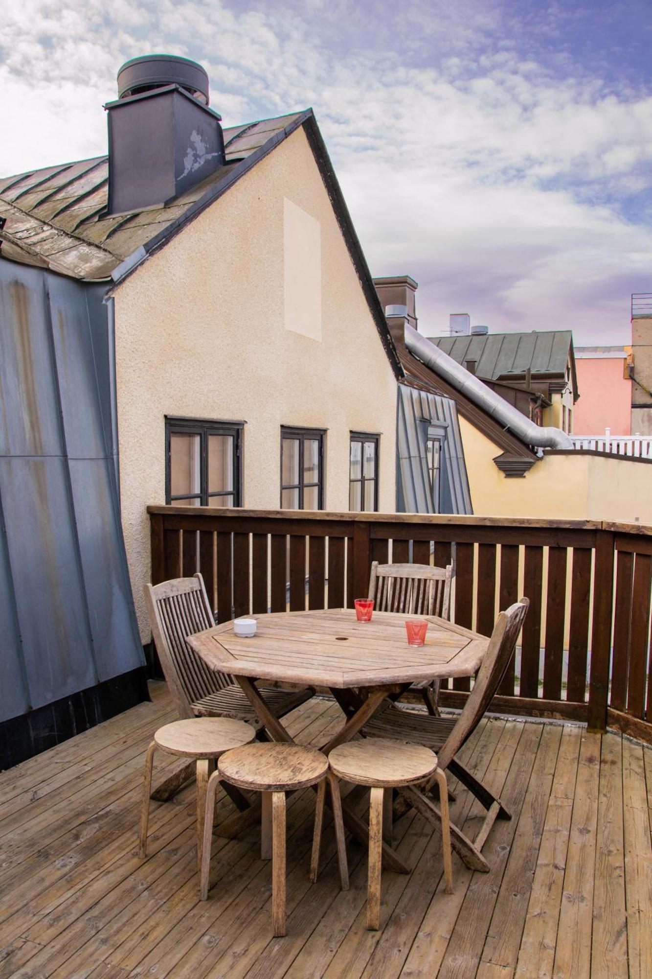 Adelsgatan Bed & Breakfast Visby Bagian luar foto